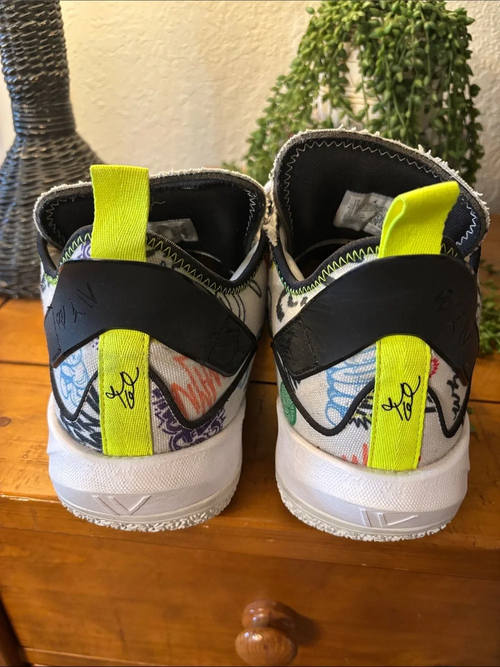 Nike Jordans Why Not Zer0.4 Multicolor Graffiti-Print Men’s Athletic Shoes